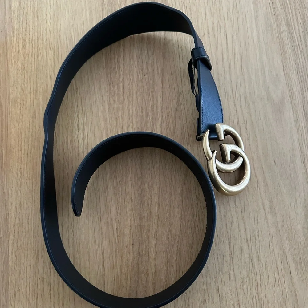 Gucci Big Logo Buckle Belt - Picture 3 of 9